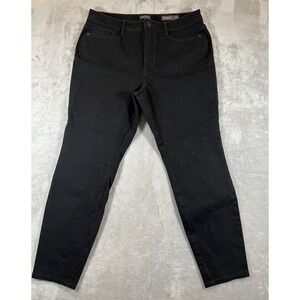J. Jill Denim Premium Flex High Rise Legging Jeans Women 12 Petite Denim Black‎